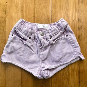 ZARA Kids Lavender Shorts